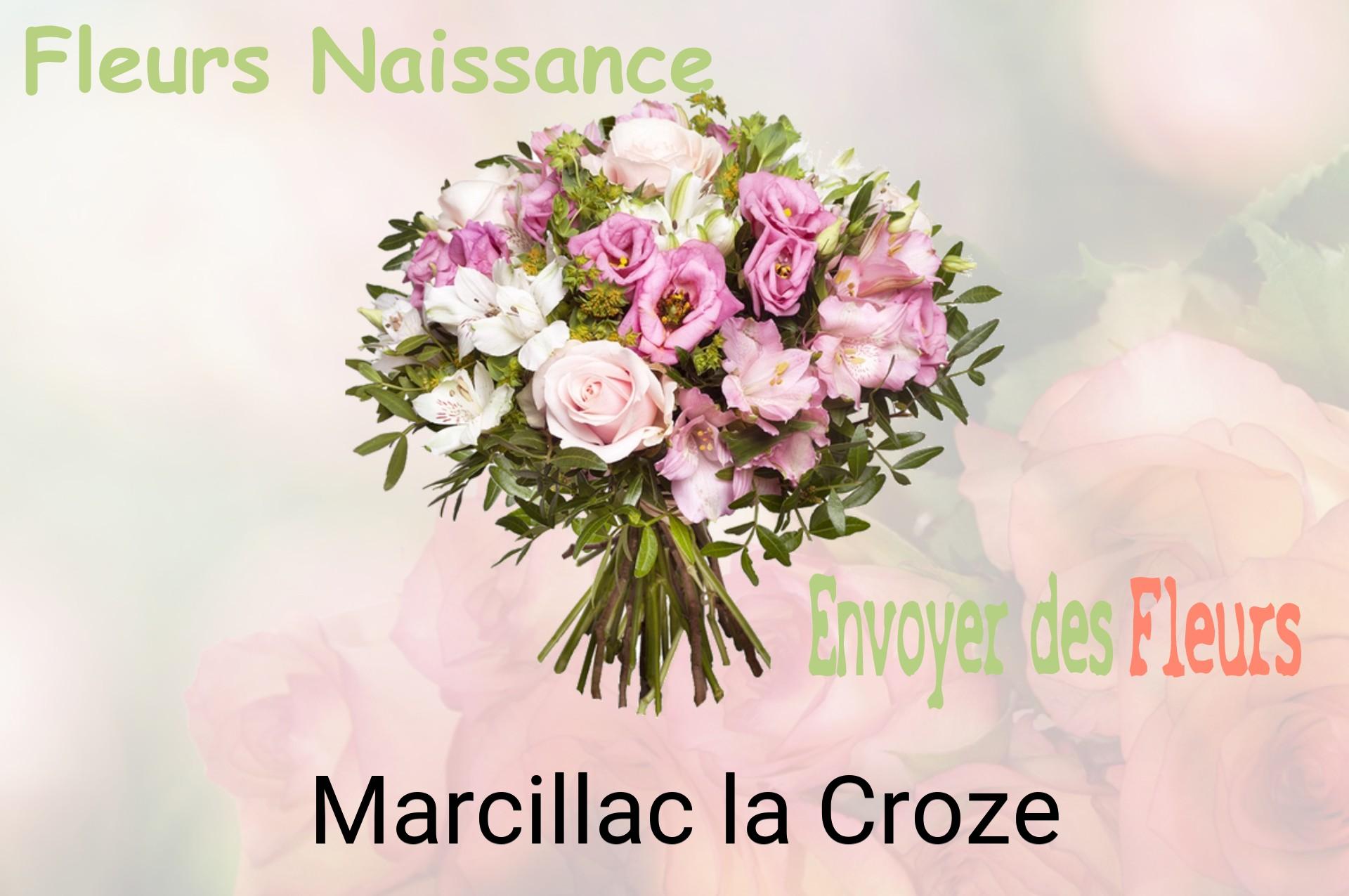 Bouquet de fleurs de naissance livré à Marcillac-la-Croze